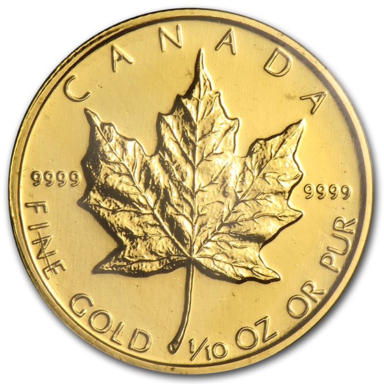 1982 Canada 1/10 oz Gold Maple Leaf BU 1982 Canada 1/10 oz Gold Maple Leaf BU
